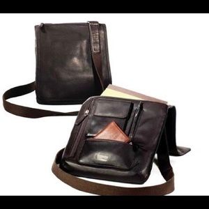 Osgoode Marley Soft Leather Black Crossbody Bag